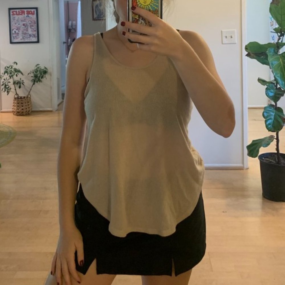 Nude Knitted Tank